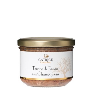 Terrine de faisan aux champignons 200 g