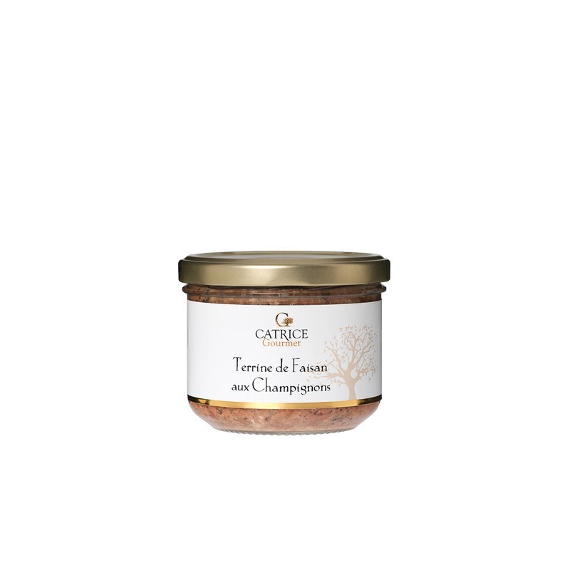 Terrine de faisan aux champignons 200 g