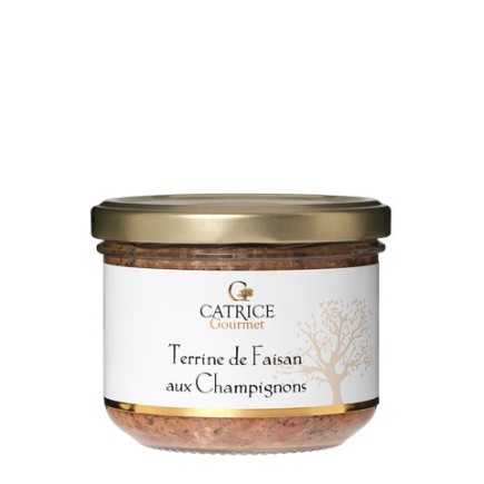 Terrine de faisan aux champignons 200 g