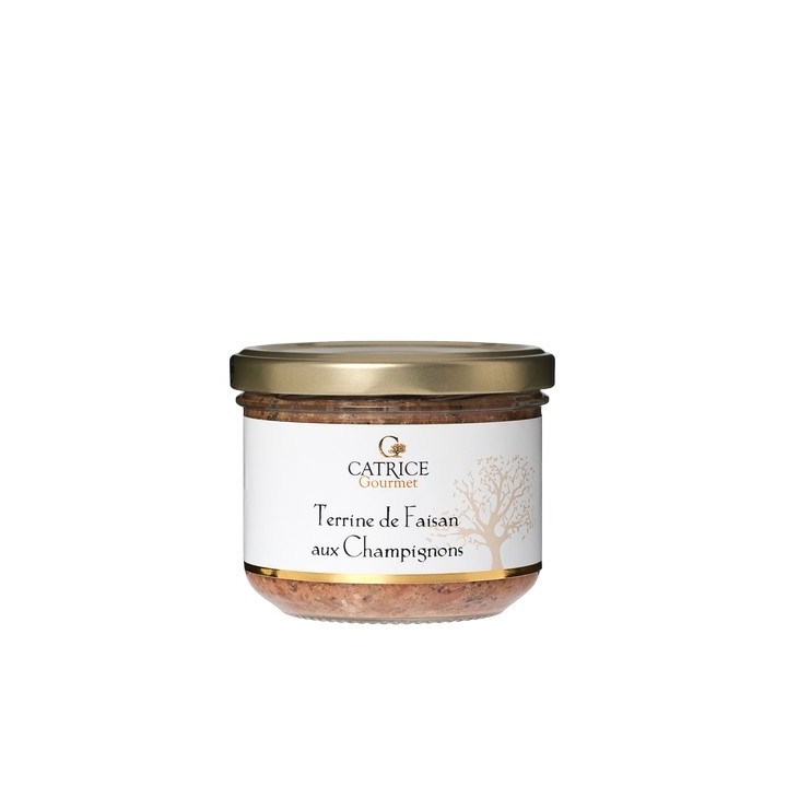Terrine de faisan aux champignons 200 g
