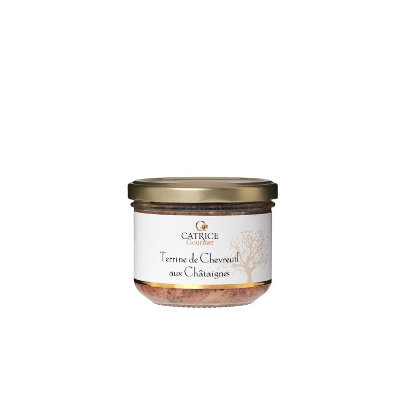 Terrine de chevreuil aux châtaignes 200 g