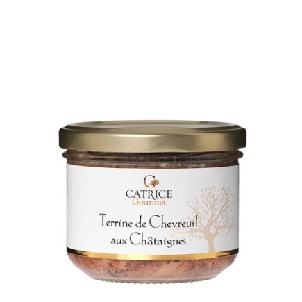 Terrine de chevreuil aux châtaignes 200 g
