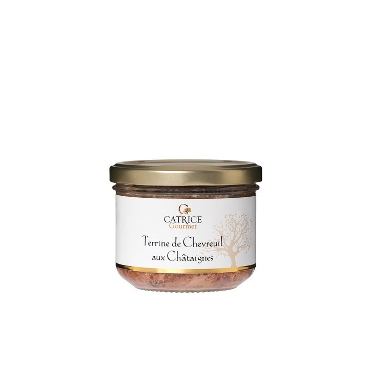 Terrine de chevreuil aux châtaignes 200 g