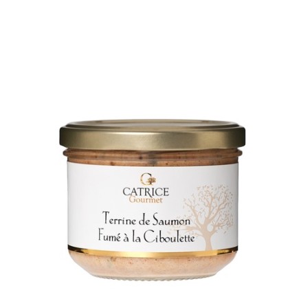 Terrine saumon fumé à la ciboulette