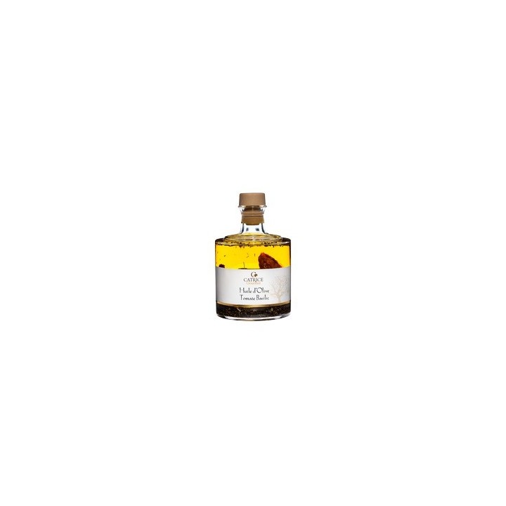 Huile d'olive tomate basilic 20 cl orig.