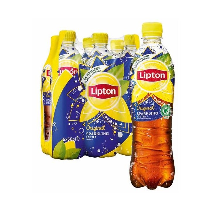 Lipton Ice Tea Original Sparkling 4 x 6 x 0,5 Lit.