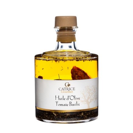 Huile d'olive Tomate Basilic 25 cl empil.