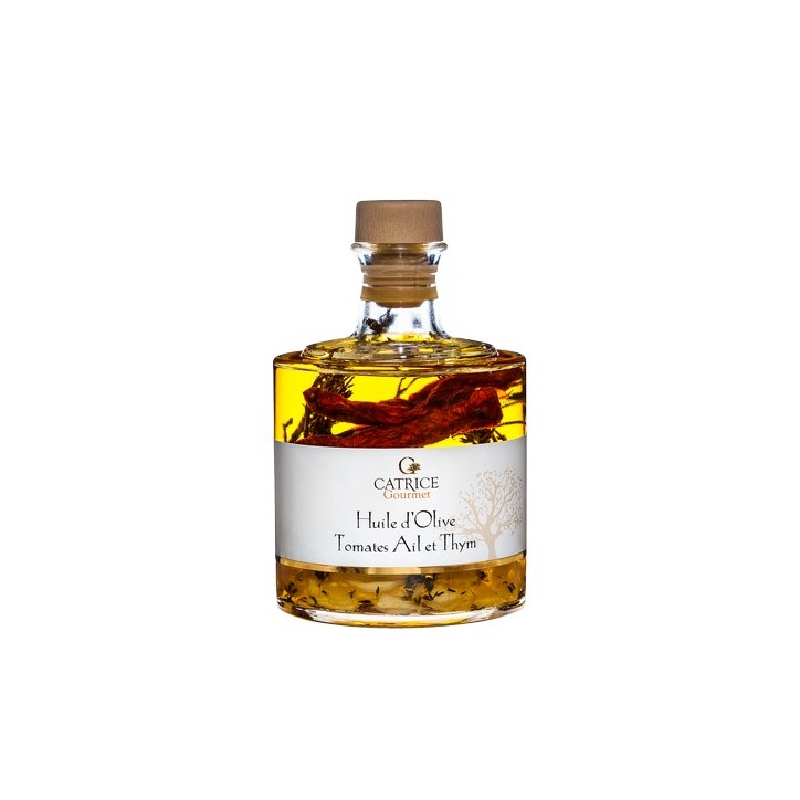 Huile d'olive Tomate,Ail Th 25 cl empil.