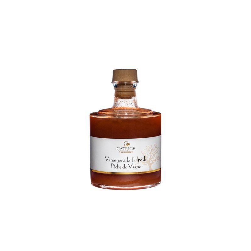Vinaigre pulpe Pêche de vigne 25 cl empil.