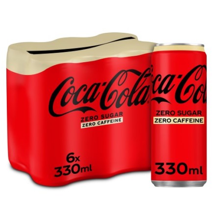 Cola Zero ohne Koffein 4 x 6 x 0,33 Lit. Dose