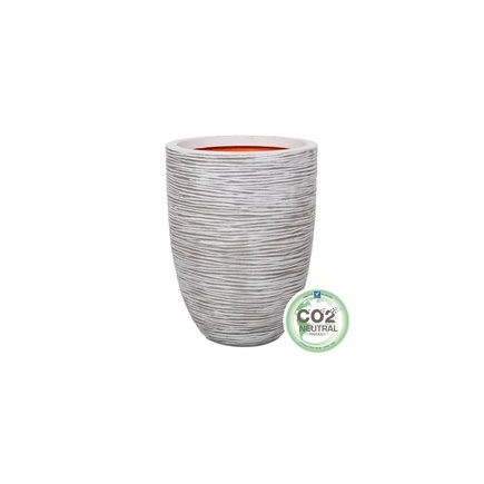 Gefäß Elegant niedrig 34 x 36 cm dunkelbraun