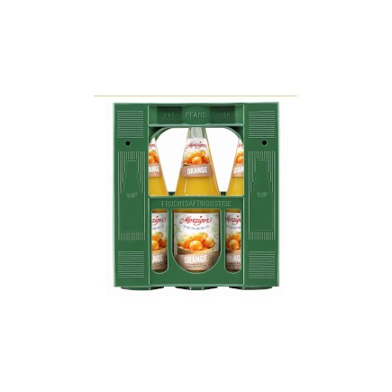 Merziger Milder Orangensaft 6 x 1 Lit. Vc.