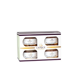Coffret 4 x 100 g terrines composé