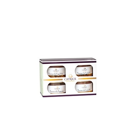 Coffret 4 x 100 g terrines composé