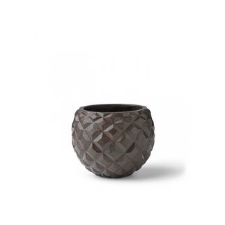 Gefäß Kugel Heraldry 12 x 10 weiß