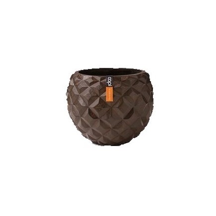 Gefäß Kugel Heraldry 18 x 15 rost