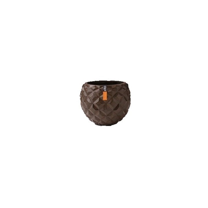 Gefäß Kugel Heraldry 18 x 15 rost