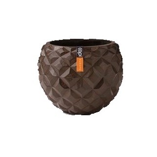 Gefäß Kugel Heraldry 21 x 18 rost