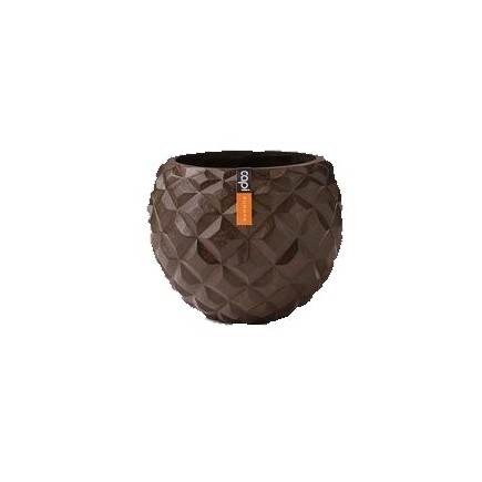 Gefäß Kugel Heraldry 21 x 18 rost