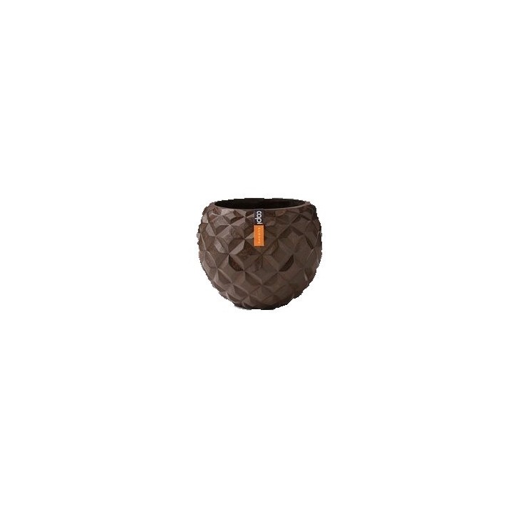 Gefäß Kugel Heraldry 21 x 18 rost