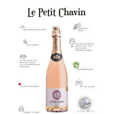 Le petit Chavin Mousseux Rosé