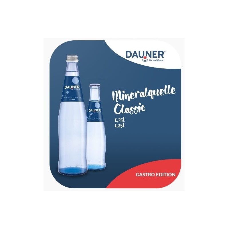 Dauner Mineralquelle Classic Gastronomie 20 x 0,25