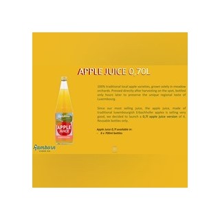 Ramborn Apple Juice 6 x 0,7 Lit. Vc.