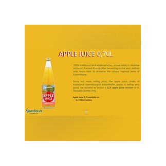 Ramborn Apple Juice 6 x 0,7 Lit. Vc.