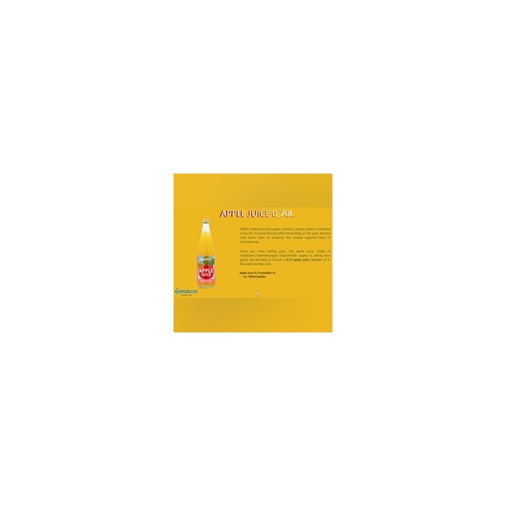 Ramborn Apple Juice 6 x 0,7 Lit. Vc.