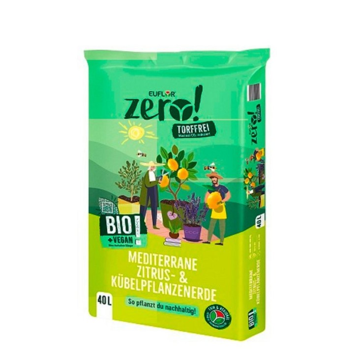 BIO Zitrus & Kübelpflanzenerde 40 lit Plantaflor