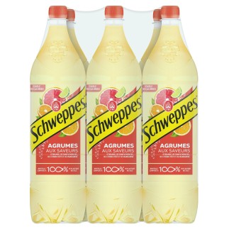 Schweppes Agrum 6 x 1,50 Lit. PET.