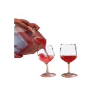 Roude Fiederwaissen Bidon 2 lit.