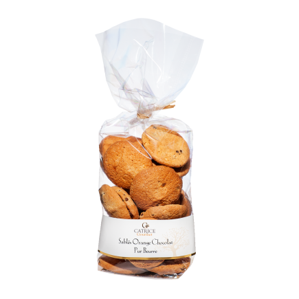 Sablés Orange et chocolat 200 gr.
