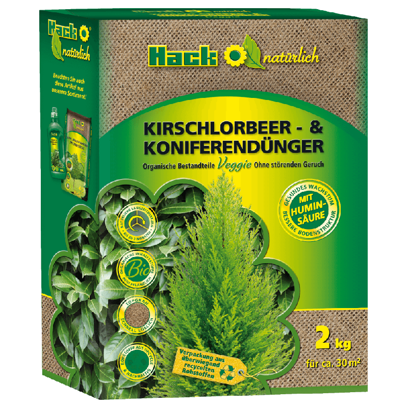 BIO Kirschlorbeer & Koniferendünger 2 kg