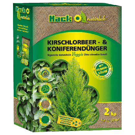 BIO Kirschlorbeer & Koniferendünger 2 kg