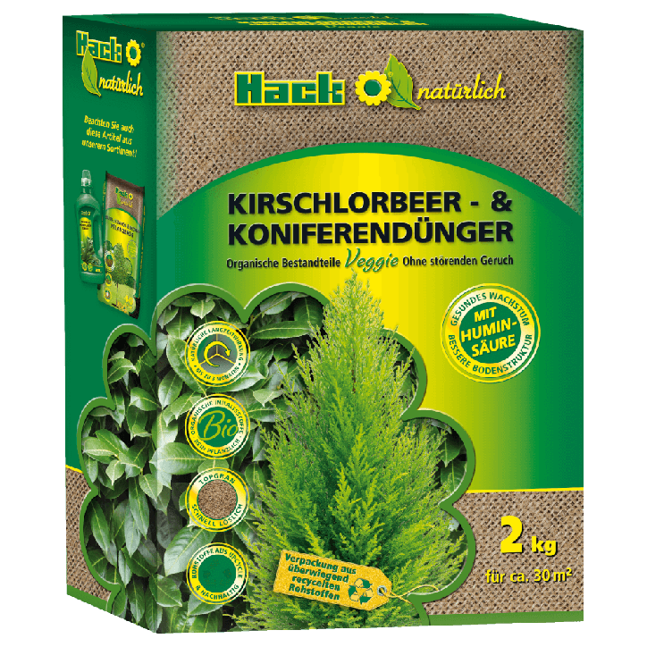 BIO Kirschlorbeer & Koniferendünger 2 kg