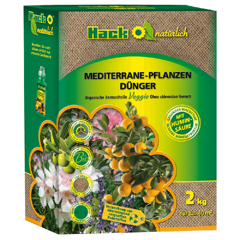 BIO Mediterrane-Pflanzen Dünger 2 kg