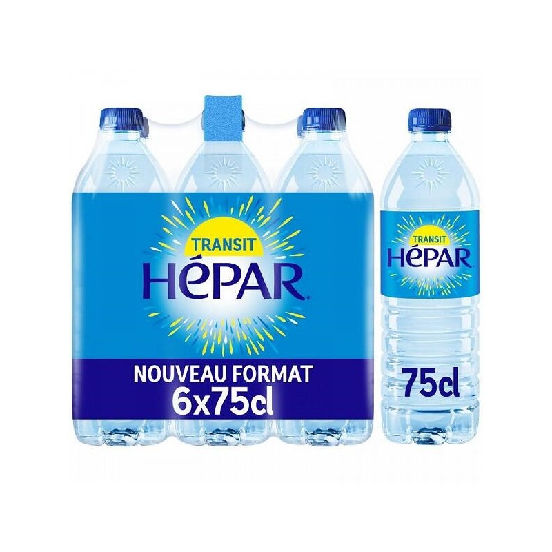 Hepar Vittel 6 x 0,75 lit Pet