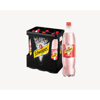 Schweppes Wild Berry 6 x 1 Lit. PET. Mehrweg