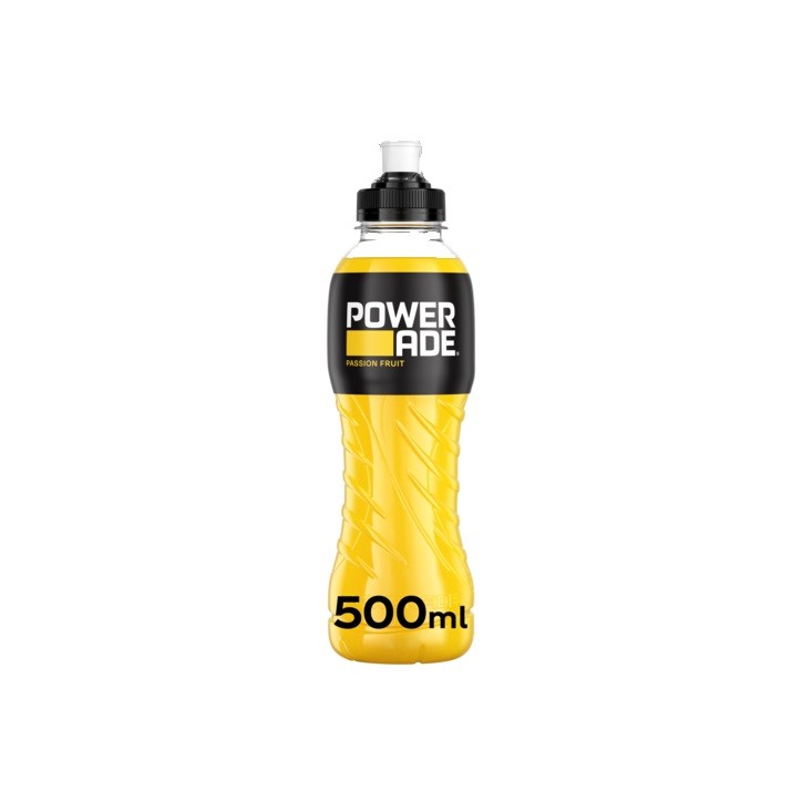 Powerade Golden Mango 4 x 6 x 0.5 Lit. PET. Powerade Golden Mango 4 x 6 x 0.5 Lit. PET.