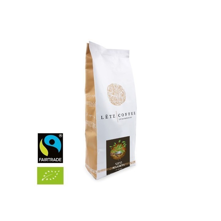 Lëtz Coffee Milkaffi Fairtrade Bio