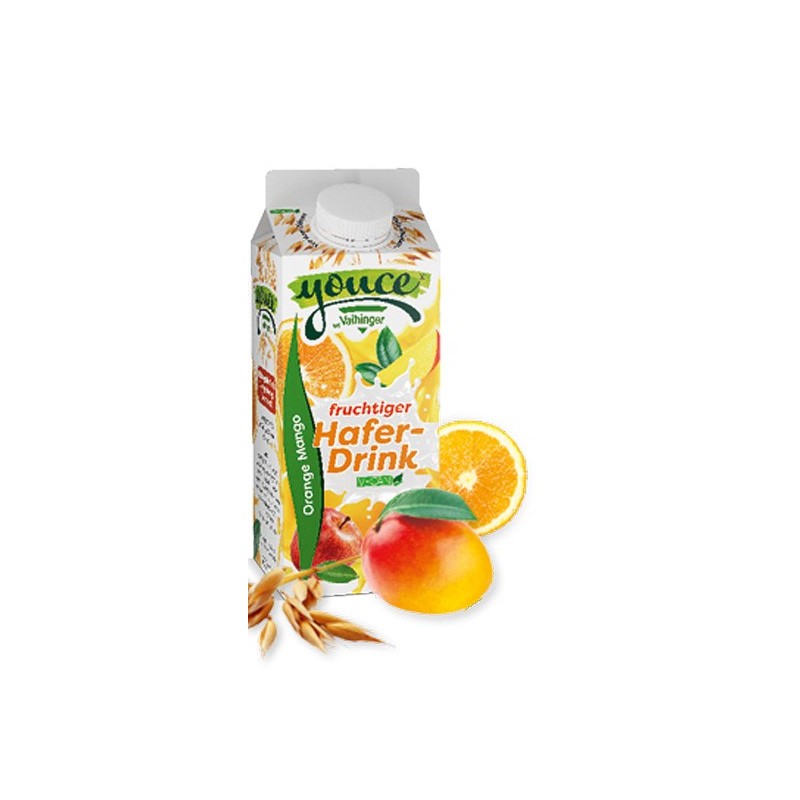 Youce Hafer Drink Orange-Mango 6 x 0,75 lit