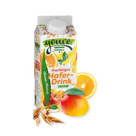 Youce Hafer Drink Orange-Mango 6 x 0,75 lit