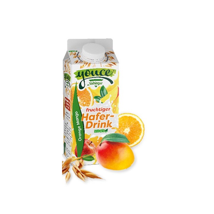 Youce Hafer Drink Orange-Mango 6 x 0,75 lit