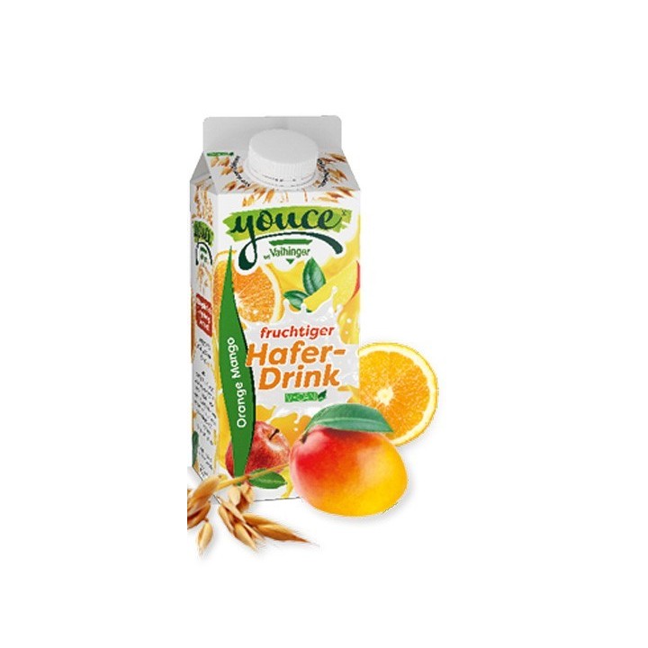 Youce Hafer Drink Orange-Mango 6 x 0,75 lit