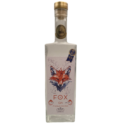 Gin Fox 43 % 0,7 lit.