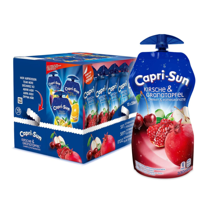 Capri Sun Kirsche-Granatapfel 15 x 0,33 lit Capri Sun Kirsche-Granatapfel 15 x 0,33 lit