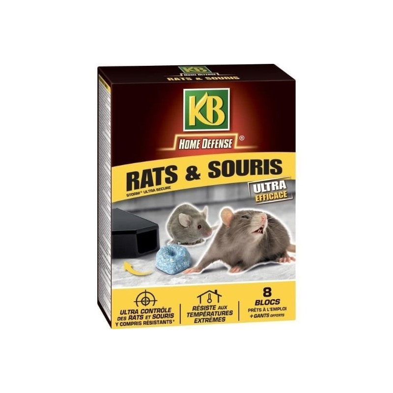 KB rats & souris Bloc 200 gr