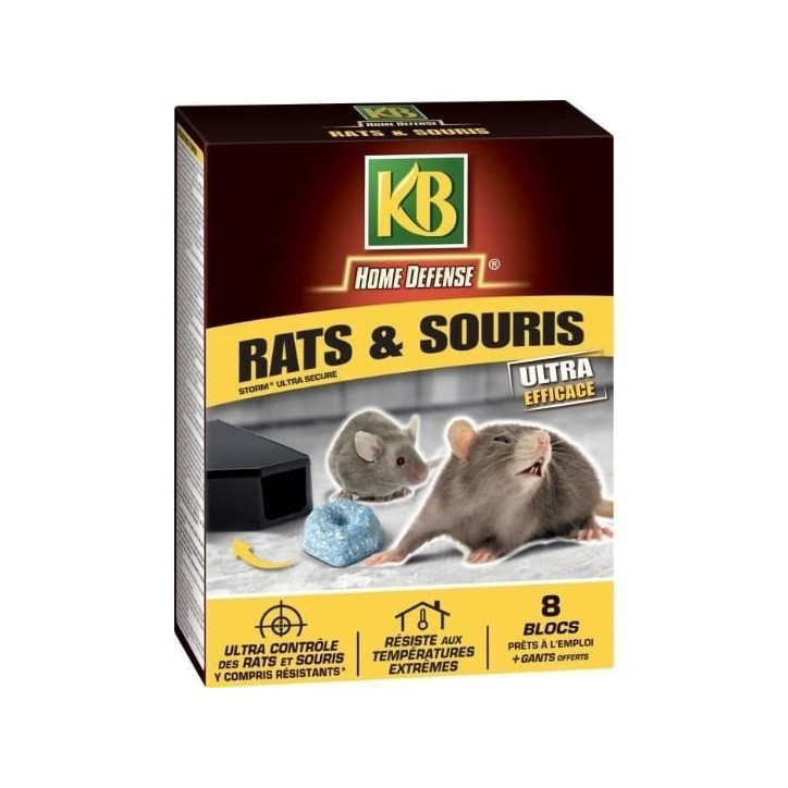 KB rats & souris Bloc 200 gr