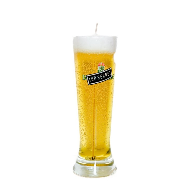 Kerze Bierglas Flute Kerze Bierglas Flute